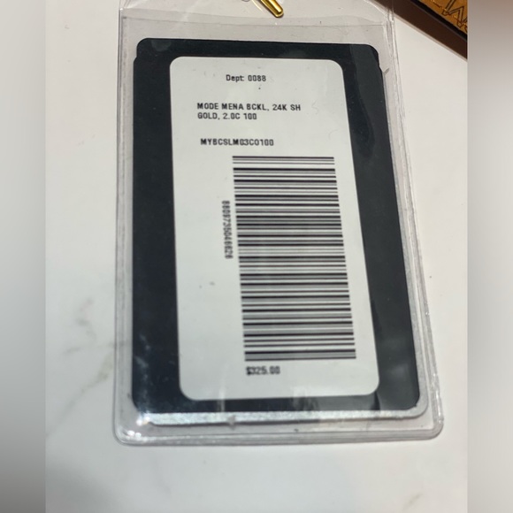 MCM Cognac - Womens Reversible Belt - Picture 8 of 9